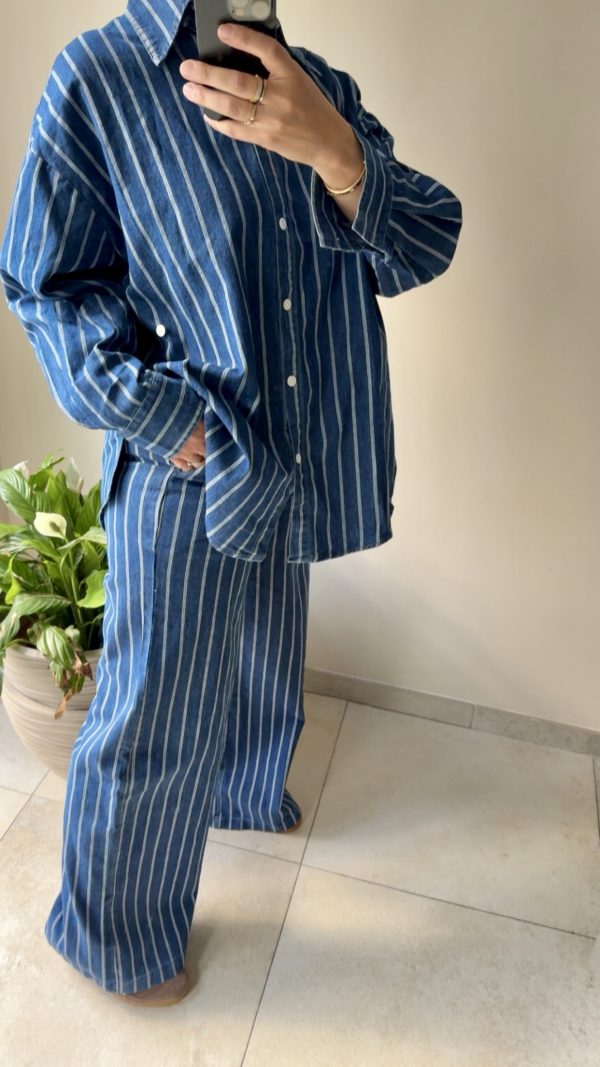 img_0263 Ensemble en jeans rayures bleu