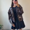 cjykmlnuyxbjagf0lzezlju3ljaundkgkglqag9uzte3lde7iglpuyaxoc42lji7igd6axapiai-14 Blouson bombers similicuir marron brillant