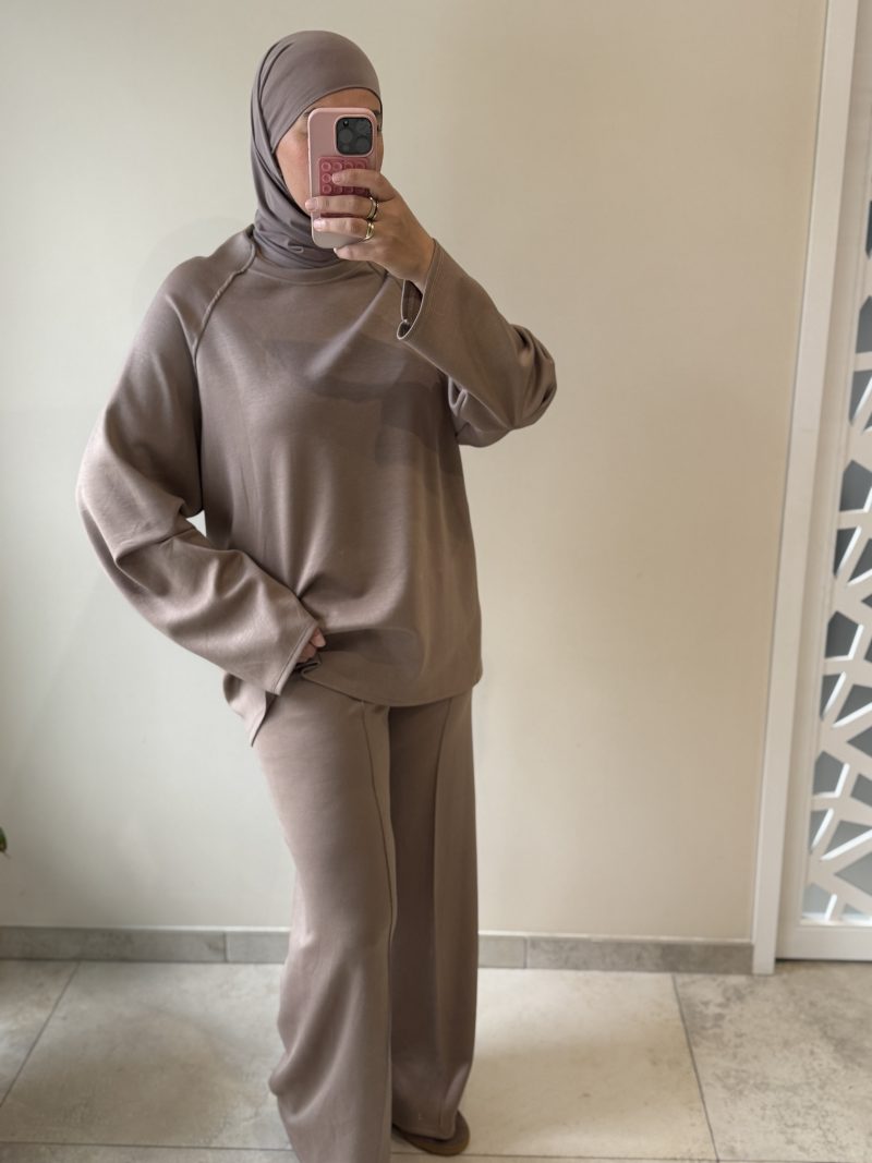 Ensemble loungewear beige