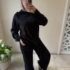 Ensemble loungewear noir