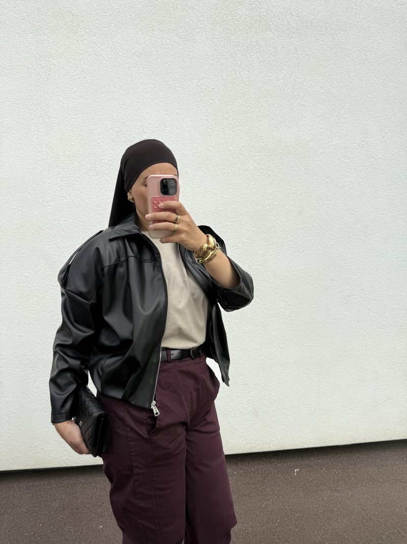 img_1507 Veste oversize en similicuir noire