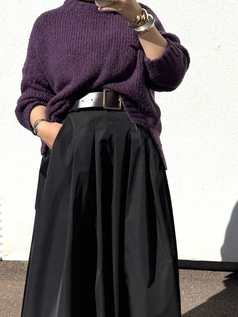Jupe midi noire