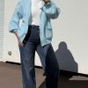 img_1799 Gilet cardigan bleu
