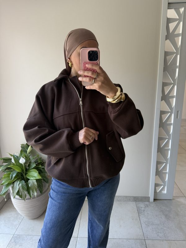 img_2430 Bombers oversize marron