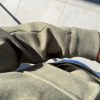 Veste col velours verte