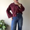 Chemise Astral bordeaux