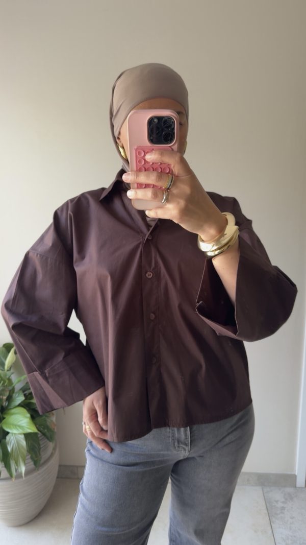 Chemise Astral marron