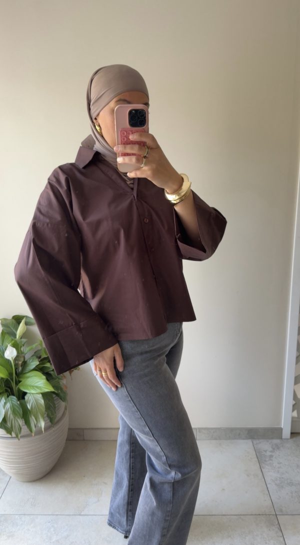 Chemise Astral marron