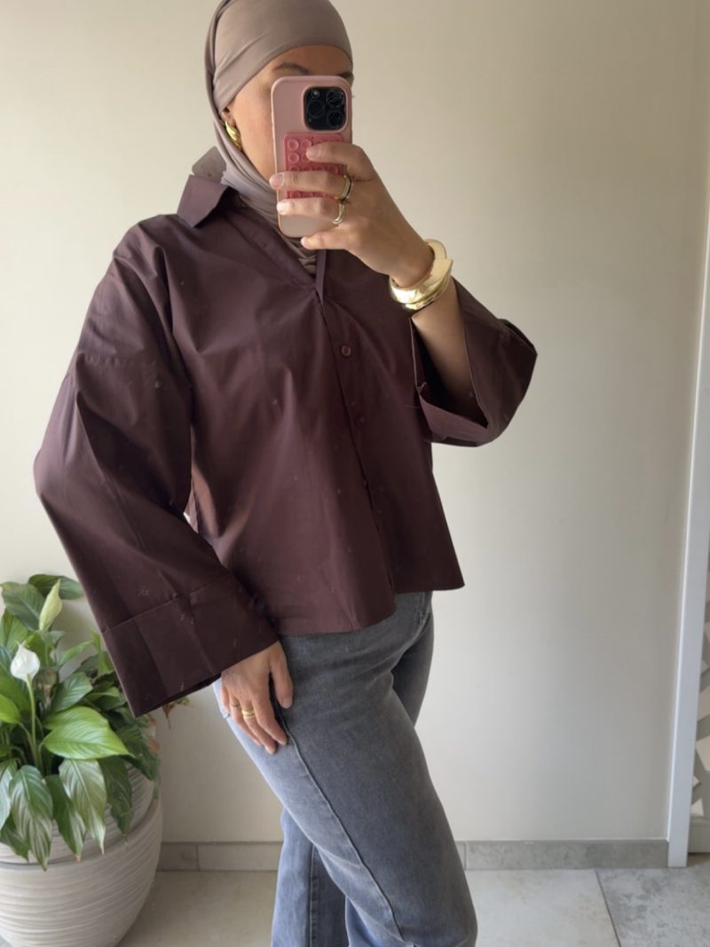 Chemise Astral marron