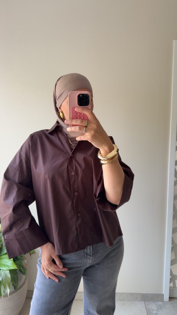 Chemise Astral marron