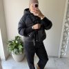 Doudoune courte noire