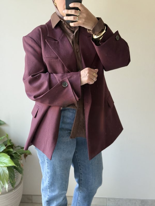 Blazer Jacky bordeaux