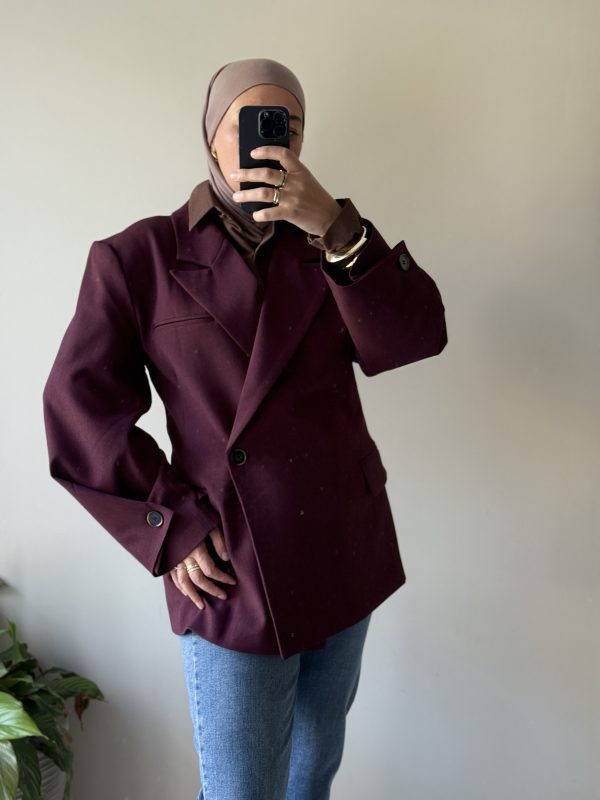 Blazer Jacky bordeaux