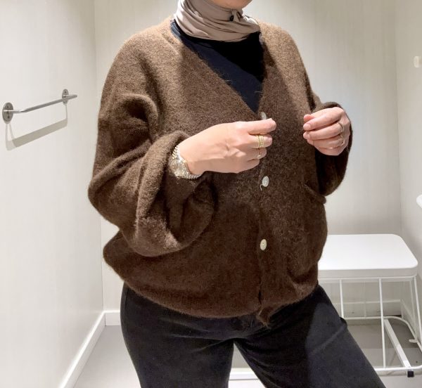 img_3217-3 Gilet cardigan marron