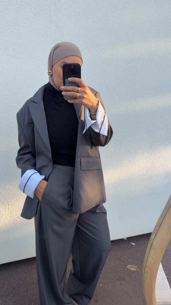 Pantalon Trendy gris