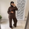 Ensemble loungewear chocolat