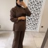 Ensemble loungewear chocolat