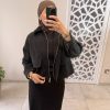 img_5224 Veste col velours noire