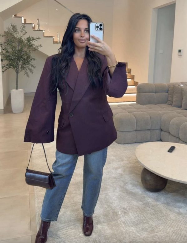 Blazer Jacky bordeaux