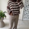 Cardigan marron