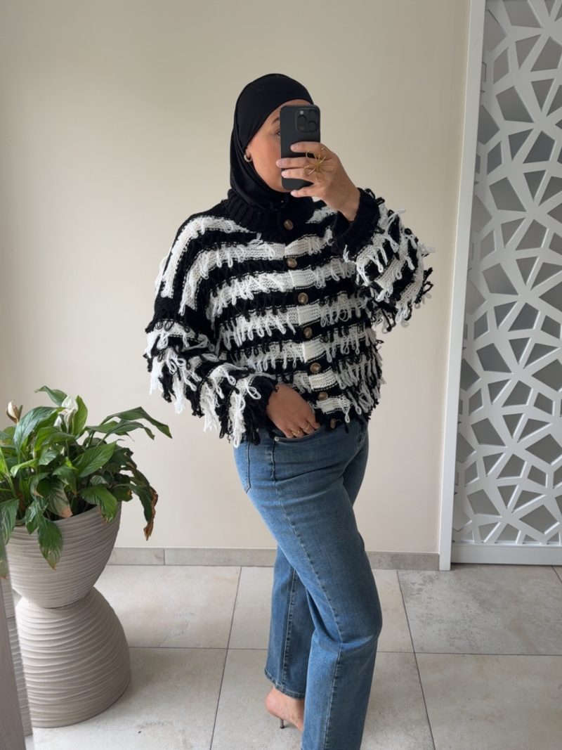 Cardigan noir