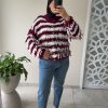 Cardigan bordeaux