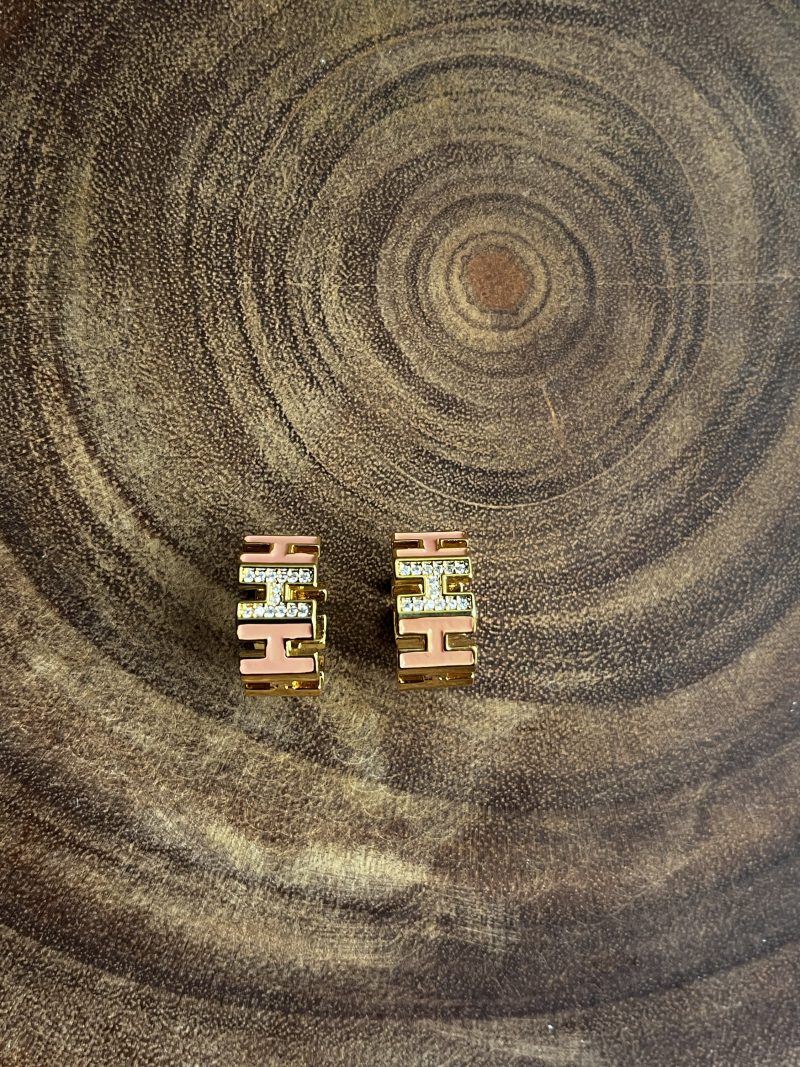 Boucle d’oreille Hermès créole