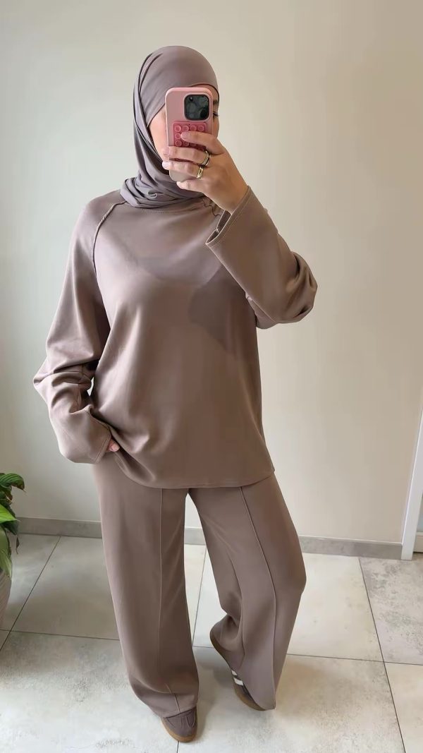 Ensemble loungewear beige