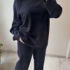 Ensemble loungewear noir