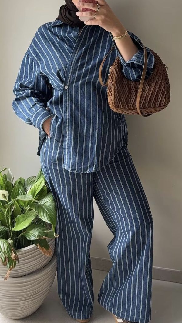temp_image_544983b4-27d4-4800-bd79-f25b91ef043c Ensemble en jeans rayures bleu
