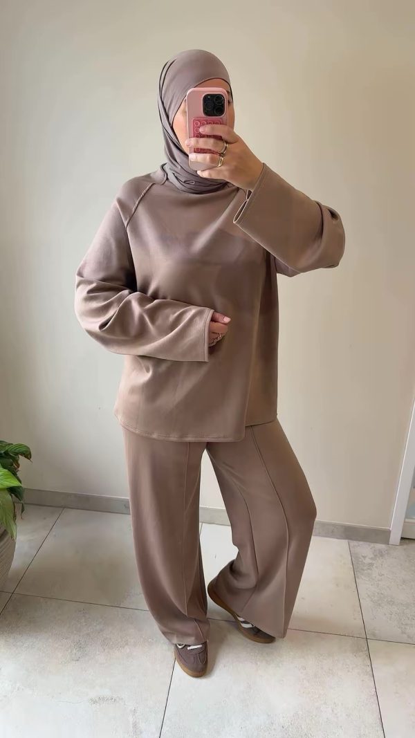 Ensemble loungewear beige