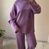 Ensemble loungewear prune