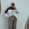cjmkl1nuyxbjagf0lzezljywljeumcaoavbob25lmtcsmtsgau9tide4ljc7igd6axapiai-30 Sweat chemise marron
