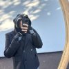 Blazer noir à double boutonnage – élégance intemporelle et coupe structurée