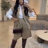 Bermuda tailleur beige chic – Élégance et modernité Soft