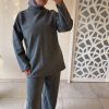 Ensemble Cocooning “ChocoCooning” – Chic & Confort – gris