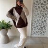 img_8285 PULL MOTIF LOSANGES – MAILLE DOUCE chocolat