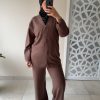 ENSEMBLE COCOONING CHOCOLAT– DOUX, CHIC & CONFORT ABSOLU