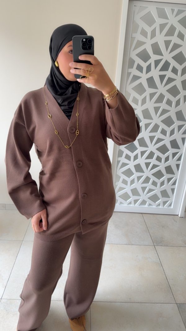 ENSEMBLE COCOONING CHOCOLAT– DOUX, CHIC & CONFORT ABSOLU