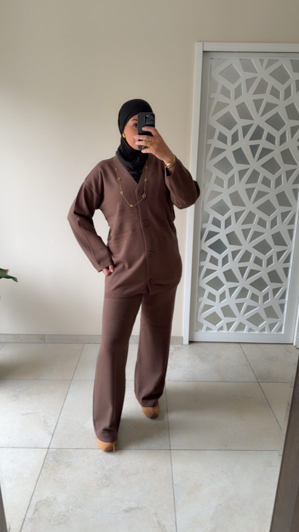 ENSEMBLE COCOONING CHOCOLAT– DOUX, CHIC & CONFORT ABSOLU