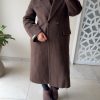 Manteau long 100% laine – Coupe premium et chaleur naturelle